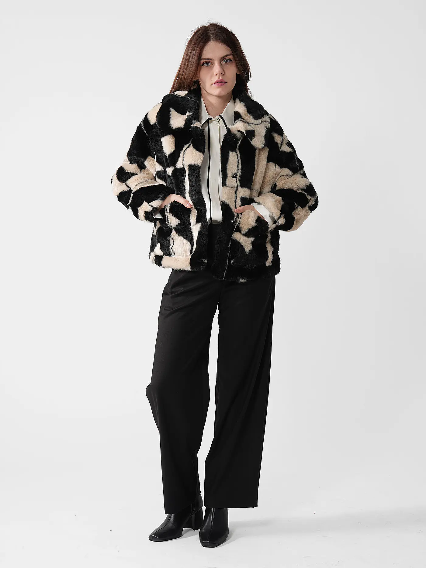 JAKKE | Jacke in Felloptik TRACI | 